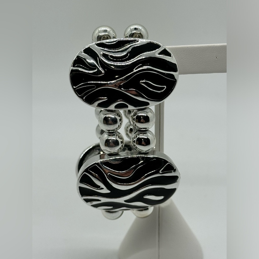 stylish zebra print stretch bracelet